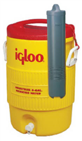 Water Cooler 5-Gallons Commercial Yellow/Red Lid IGLOO 11863 0