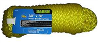 Rope Poly 3/8"X 50' Hollow Braid 51216 0