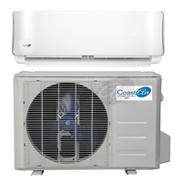 Air Conditioner Mini Split w/ Heat Pump 9000Btu DIY 115V Coast Air CAD09-0 0