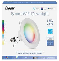 Recess*D*Light Retrofit Wi-Fi 6500K 5"/6" White Feit LEDR6/RGBW/AG 0