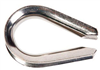 Thimble Stainless Steel 1/8"  Wire Rope 0