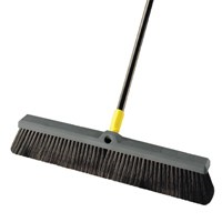 Broom Push*D* w/ Handle 18"Quickie  800 0