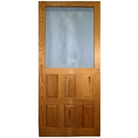 Screen Door Wood Raised Panel 2 8X6 8