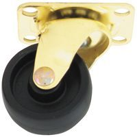 Floor Care Caster Black/Brass Swivel 1-1/4" Jcb02 -Ps 0