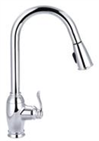 Faucet Banner Kitchen Pull Down Single Lever Brushed Nickel Tp872Pd-Bn 0