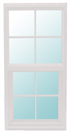 Window White 2/0X5/0 100 Series 4/4 Single Hung Low E No Screen 0