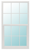 Window White 3/0X5/0 100 Series 6/6 Single Hung Low No Screen 0
