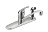 Faucet Banner Kitchen 1 Handle Chrome With Spray 573 0