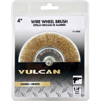 Wire Wheel 1/4" Shank 4" Coarse Vulcan 322121OR 0