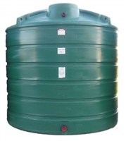 Water Tank 5200Gal Ribbed Poly Vertical 0