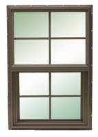 Window Bronze 2/0X3/0 100 Series 4/4 Single Hung Low E No Screen 0