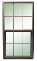 Window Bronze 2/8X4/0 100 Series 6/6 Single Hung Low E No Screen 0