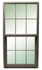 Window Bronze 2 8X4 4 100 6/6 Single Hung Low E No Screen 0