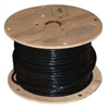 #1 THHN Wire Stranded Black 500' Spool (By-the-Foot) 0