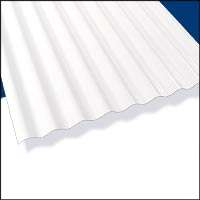 Corrugated Roofing Palruf 12' White PVC 101339 0