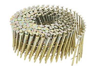 Air Nail Coil Round Head Ring Shank Galvanized 1-3/4"x.092  13334HPT Hitachi 3.6M Box 0