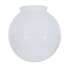 Glass Shade Globe White 6" 8557000 0