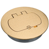 Round Brass Floor Box Cover Kit E97BRR (Use W/Item #0165936  E971FB-CAR/5511) 0