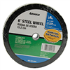 Wheel Steel Offset Hub 6X1 1/2 650Bo Dia Tr 50Lb 0