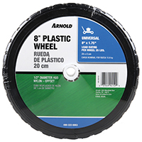 Wheel Plastic Offset Hub 8X1-3/4" 875-P Dia Tread 55Lb 0