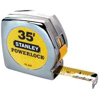 Tape Measure 1"X35' Stanley Powerlock 33-835 0