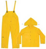 Rainsuit Medium Yellow Pvc 3Pc R101M 0