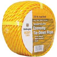 Rope Poly 3/8"X 50' Twisted Yellow 15013 0