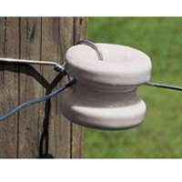 Electric Fence Corner Post Porcelain Insulator (10 Pk) WP36 0