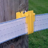 Electric Fence Wood Post Polytape Insulator SC-140 0