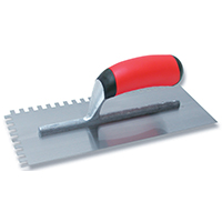 Adhesive Spreader Trowel 15672 1/4" Marshalltown Square Notched 1/4"X3/8"X1/4" 11"X4-1/2" 0