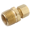 Brass Compression Male 1/4"X1/2" 750068-0408 0