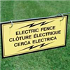 Electric Fence Warning Sign A-12 (3 Pk) 0