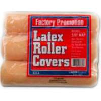 Roller Cover B2383 0900 9"x3/8" Contractor 3Pk 0