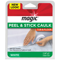 Caulk Strip Peel and Stick Floor & Tub 1-1/4"X 5' 3015 0