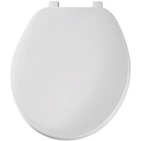 Toilet Seat White Round 92B-000 Plastic 70-000 0