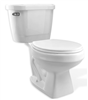 Toilet Import White 1.28Gpf Elongated Combo Kit 3662jb/J1001011120 0
