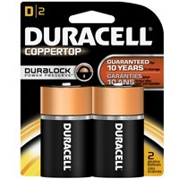 Battery Duracell D    2Pk Mn1300B2Z 0