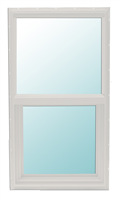 Window White 2/8X4/0 100 Series 1/1 Single Hung Low E No Screen 0