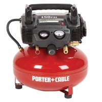Air Compressor Porter Cable 6 Gallon Pancake 150 C2002 0