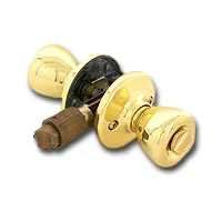 Mobile Home Lockset Kwikset Entry Knob Polished Brass 400M3Cprflk6 0