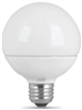 40-Watt *D*Equivalent Dimmable G25 E26 5000K Globe LED Bulb DPG2540/950CA/FIL 0