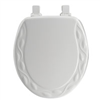 Toilet Seat White Round 34ECA-000 Ivy 0