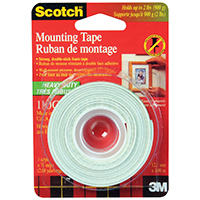 Foam Mounting Tape .50"X75" 110S 0