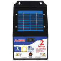 Electric Fence Charger 2 Mile Solar Powered Low Impedance ESP2M-FS/ESP2M-Z 0