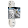 Extension Cord 16/2 White 12' OR660612 0