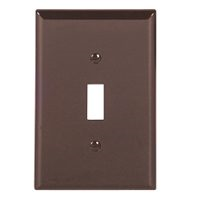Wall Plate Mid Size Switch Brown Pj1B 0