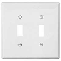 Wall Plate Mid Size 2 Switch White Pj2W 0