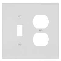 Wall Plate Mid Size Combo White Pj18W 0