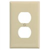 Wall Plate Mid Size Outlet Ivory Pj8V 0