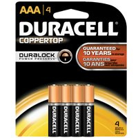 Battery Duracell AAA  4Pk Mn2400B4Z 0